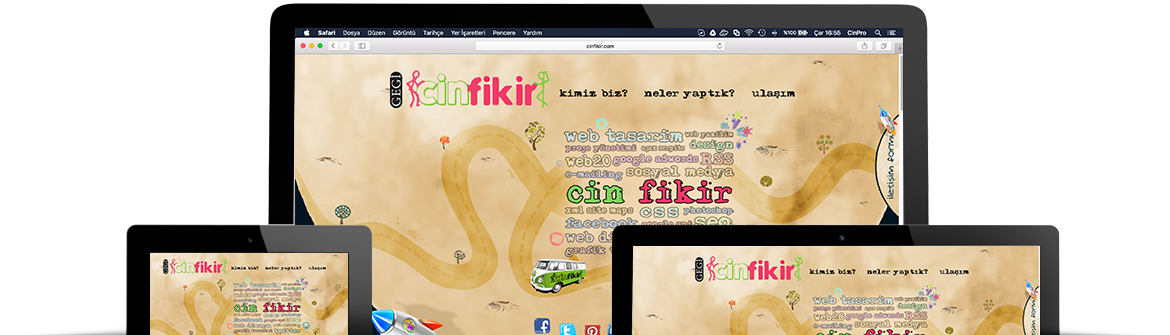 CinFikir dijital medya reklam web tasarım